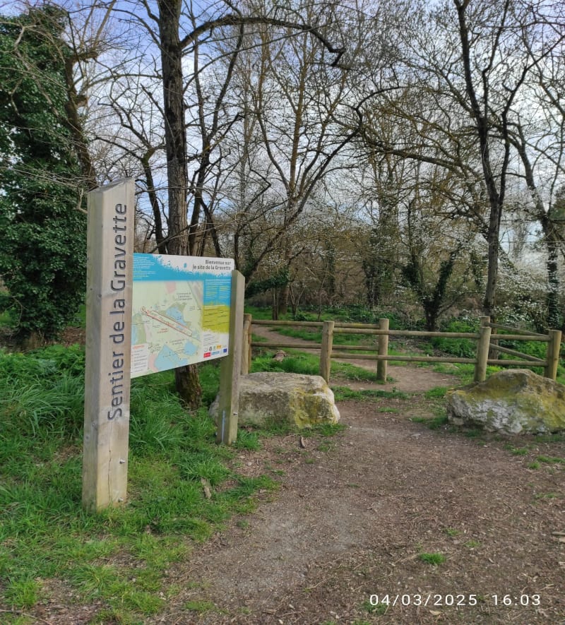 Sentier de la gravette - Castelnau-d'Estrétefonds