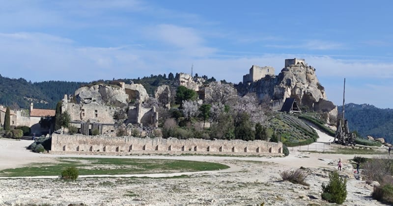 Les beaux, lombards crêtes de Baumayrane - Les Baux-de-Provence