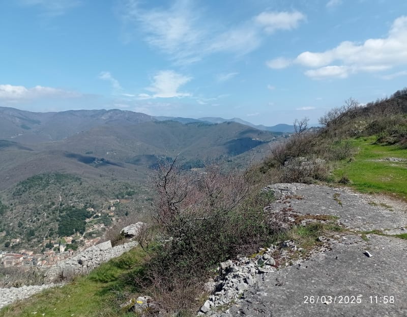 Monté et descente les très toullières - Arre