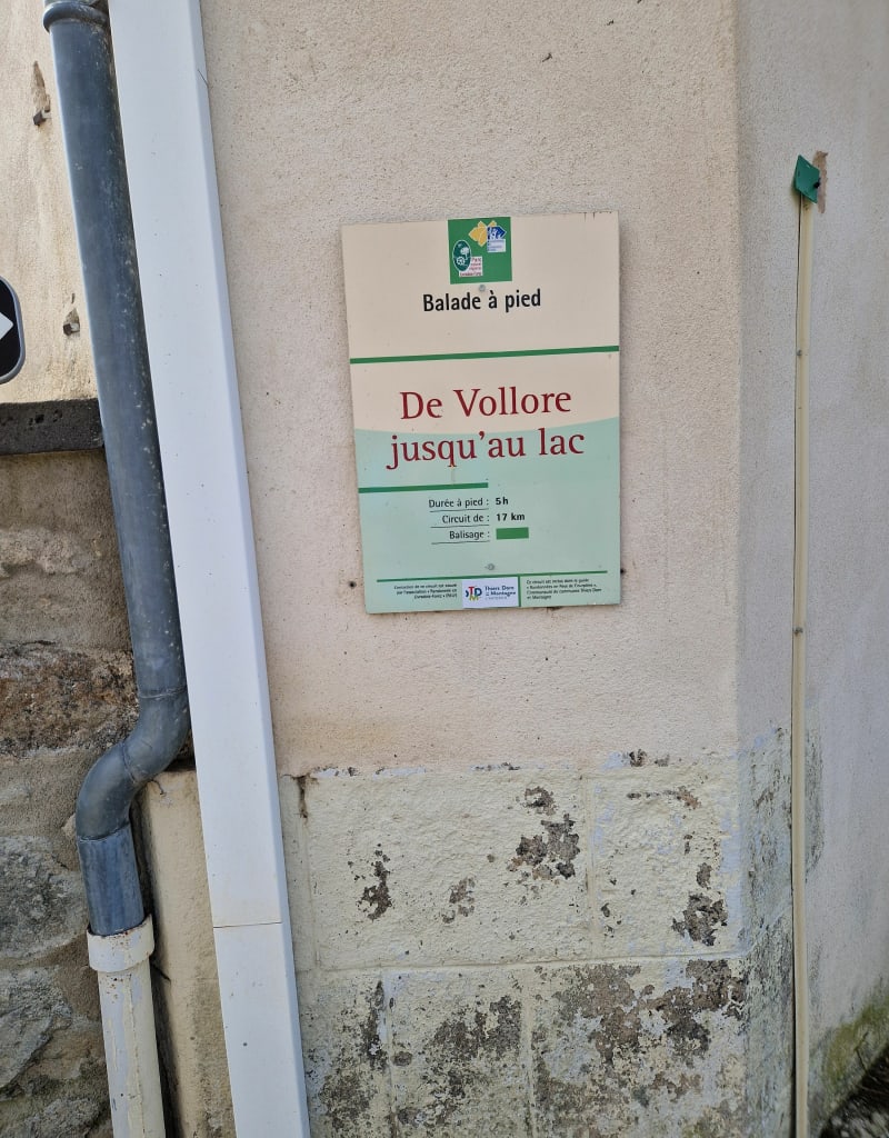Boucle au Lac d'Aubusson - Vollore-Ville