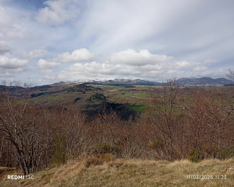 Saint-Pierre-Colamine et vue panorama sur super Besseique - Saint-Pierre-Colamine