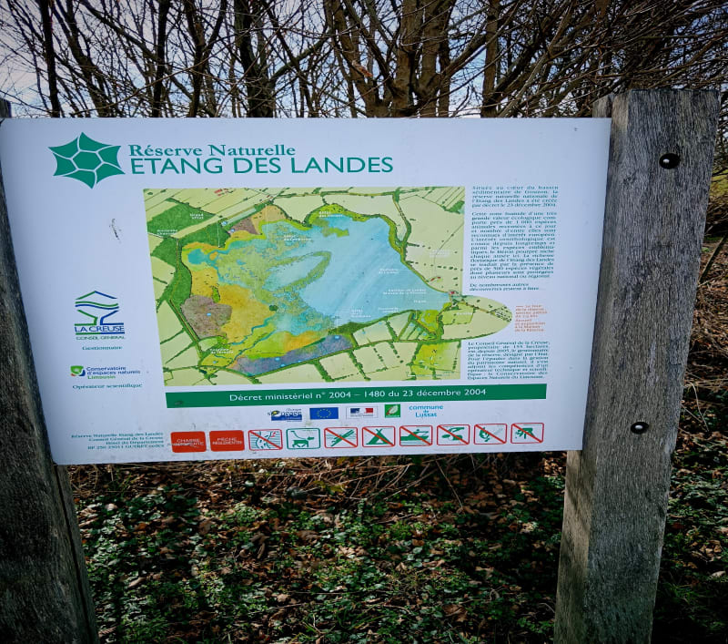 Étang des Landes - Lussat