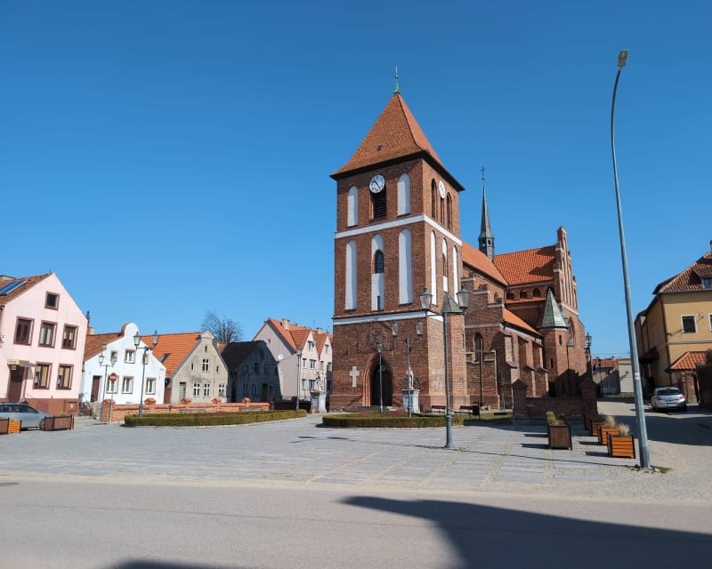 Spacer po centrum Tolkmicka - Tolkmicko