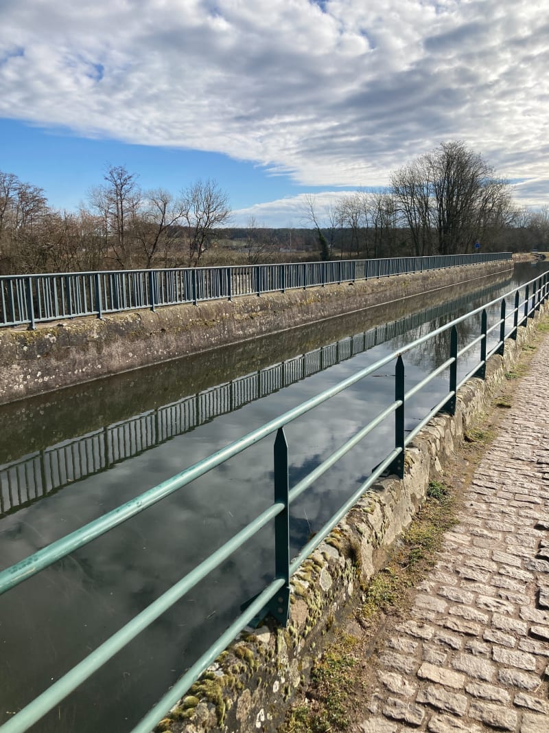 Le pont canal à Golbey - Golbey
