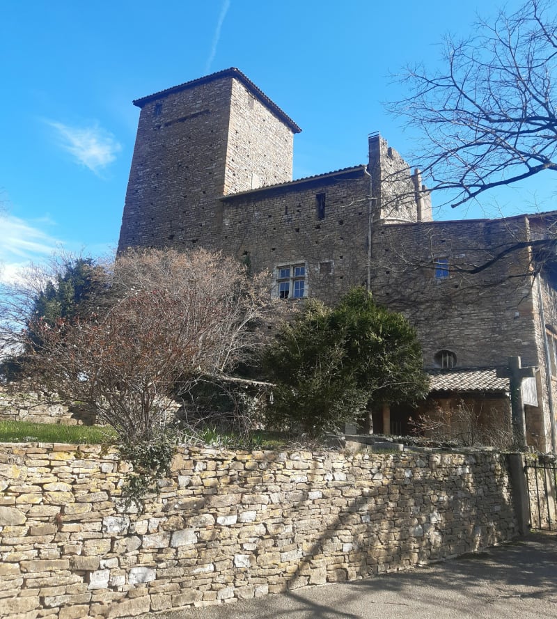 Sur les hauteurs d'Albigny-sur-Saône par le Crêt - Albigny-sur-Saône