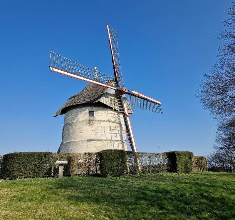 Mars Bleu, parcours marche ou VTT, et Moulin d'Eaucourt - Épagne-Épagnette