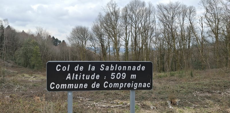 Sentier des crêtes par la patte de Sally - Compreignac