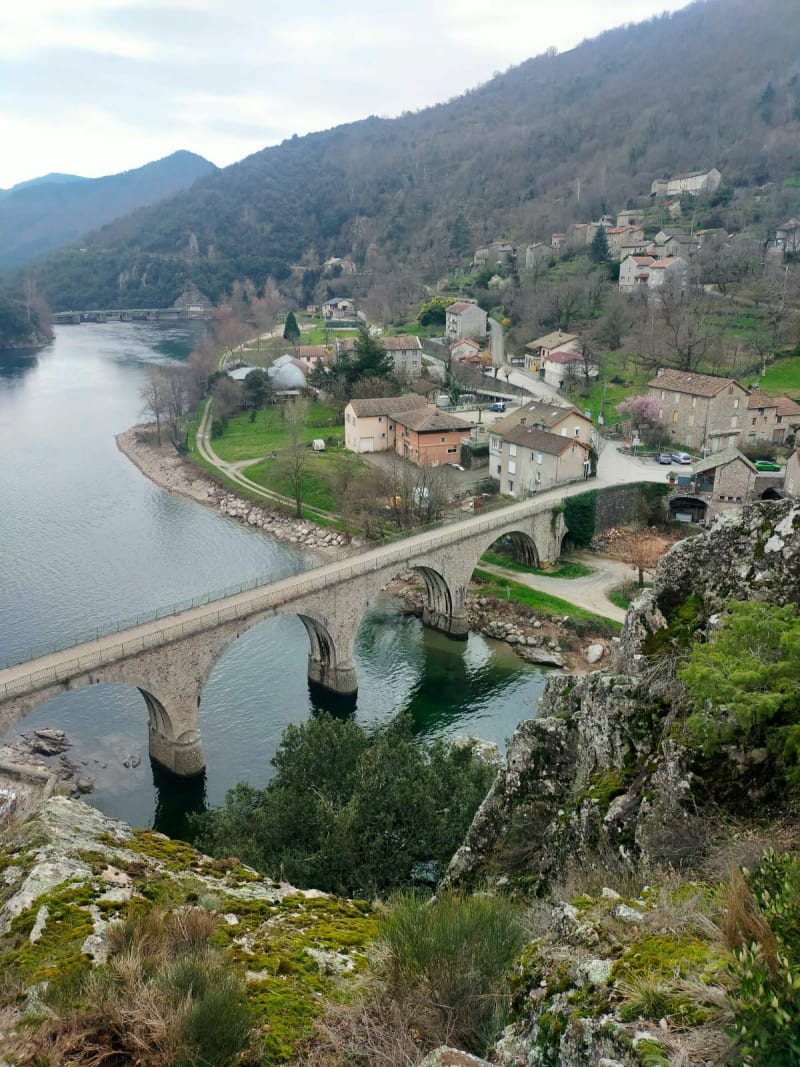 Rando pied de borne et Beyssac en Lozère - Pied-de-Borne