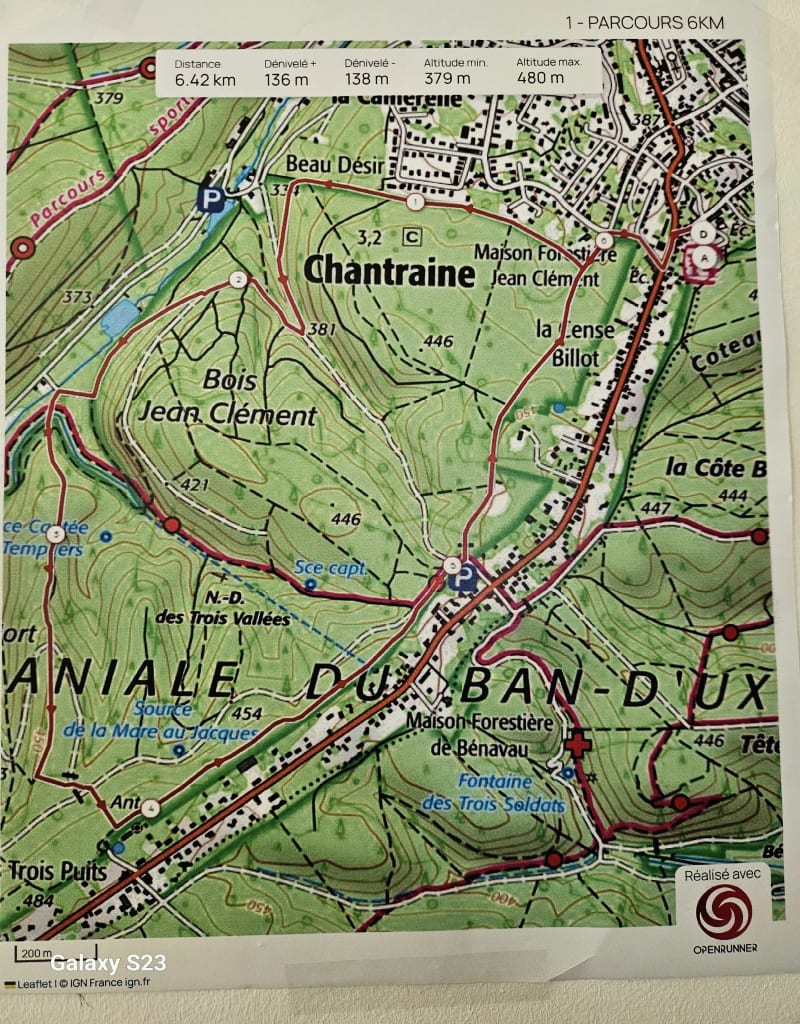 Aux portes de Chantraine, par le Bois Jean Clément - Chantraine