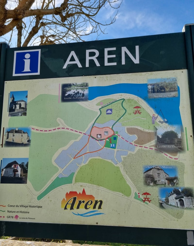 Boucle Aren par Géronce - Aren