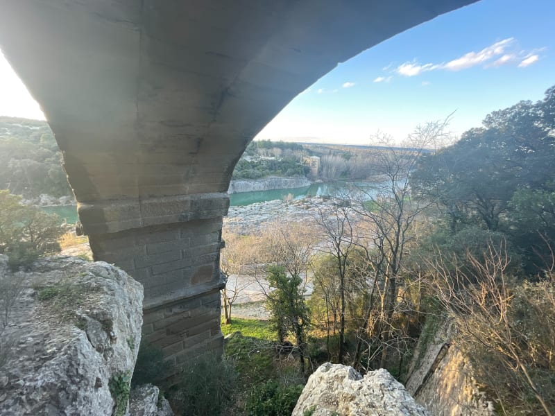 Boucle au Pont du Gard depuis Bégude - Vers-Pont-du-Gard