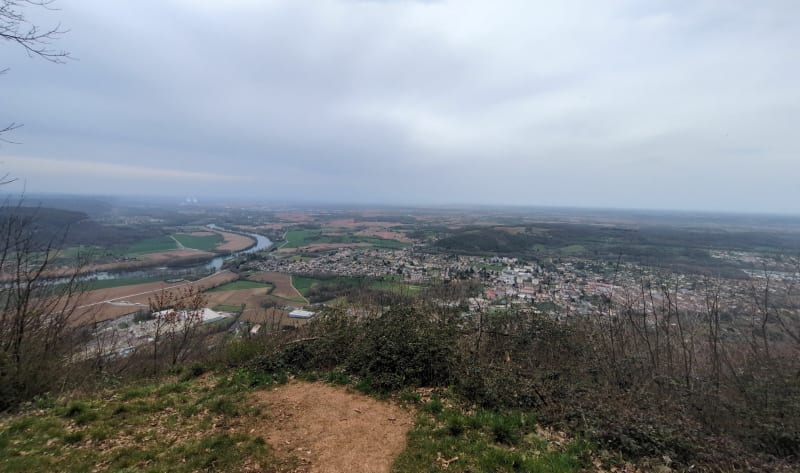 Aller-retour à la Croix de Bramefan - Lagnieu