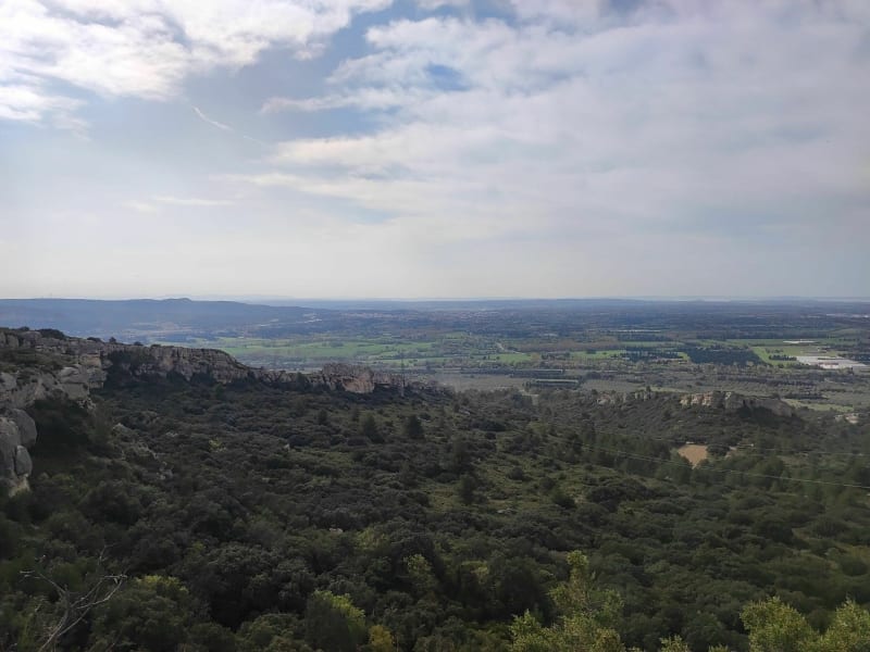 Entre vignes, château et point de vue panoramique à Eyguieres - Eyguières