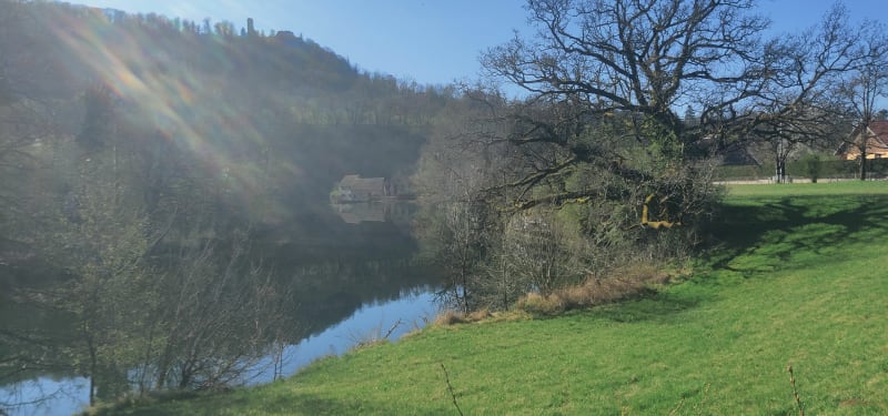 Balade autour du château de la Loue de Scey-Maisières - Scey-Maisières