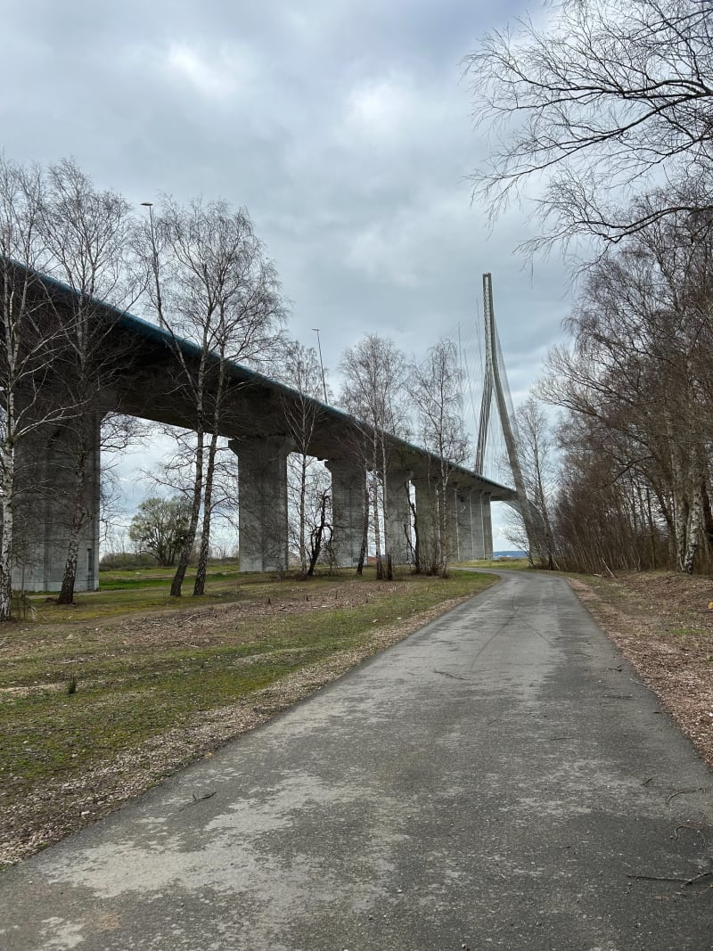 Le Pont de Normandie et l’estuaire de Seine - Honfleur