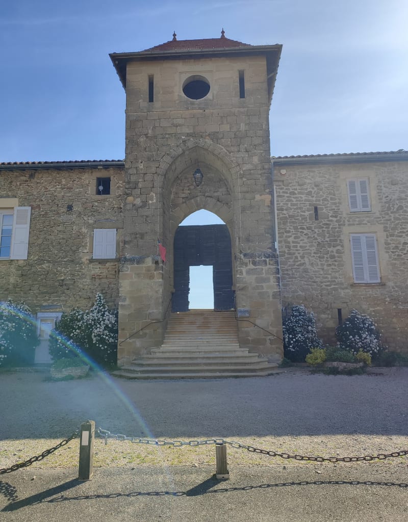 Aller/retour au château par Taravas - Montseveroux