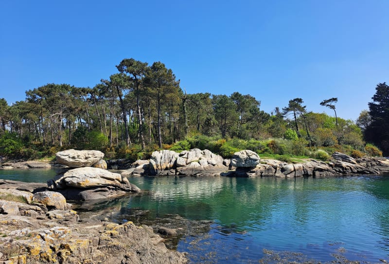 Balade de Kermingham et Anse du Moulin à Mer - Concarneau