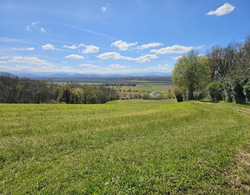Vue de la plaine à Bugnein - Bugnein