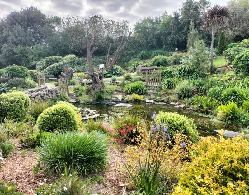 La tour de Locmaria en passant par le jardin du Ragot - Quiberon