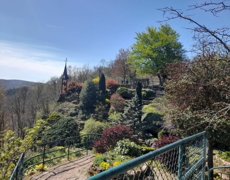 Château de Greifenstein et Grotte Saint-Vit depuis Saverne - Saverne