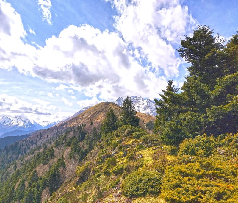 Monné Rouye et PLo Del Naou au Col d'Aspin - Campan