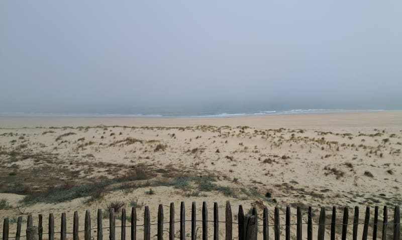 Marche à  la pointe Espagnole. - La Tremblade