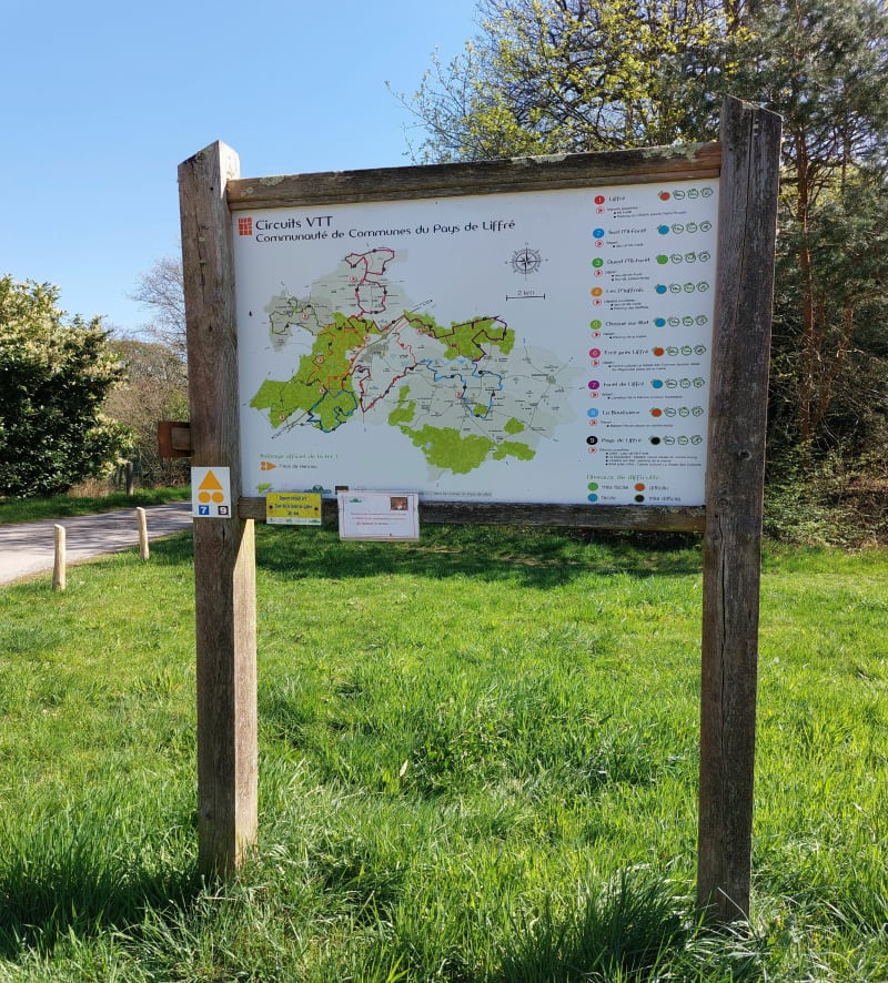 Circuit VTT numéro 7 - Forêt de Liffré - Liffré