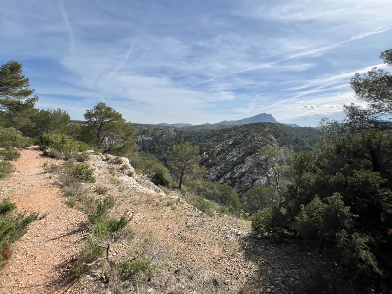 Les barrages Zola et Bimont par La petite mer - Le Tholonet