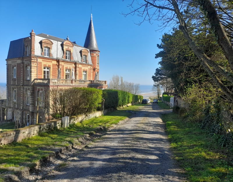 Du ruisseau de St Vaast à la plage de Villers - Villers-sur-Mer