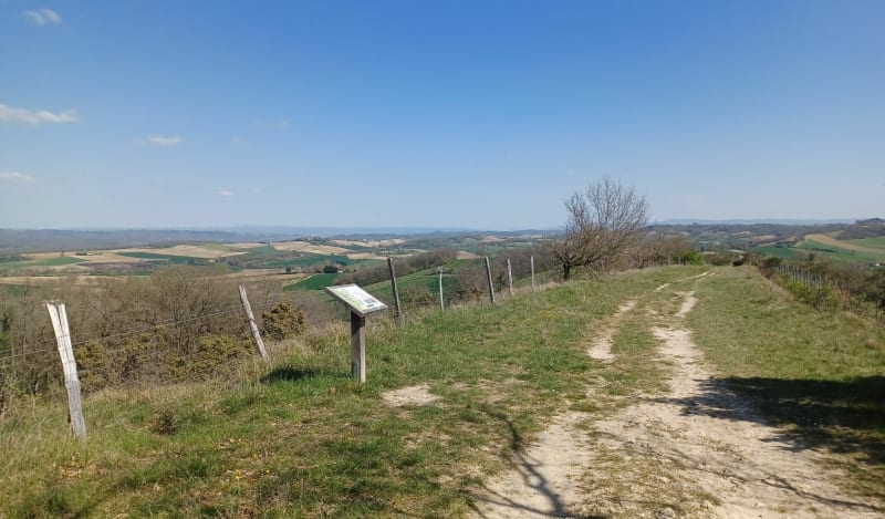 La voie romaine depuis Massac-Seran - Massac-Séran