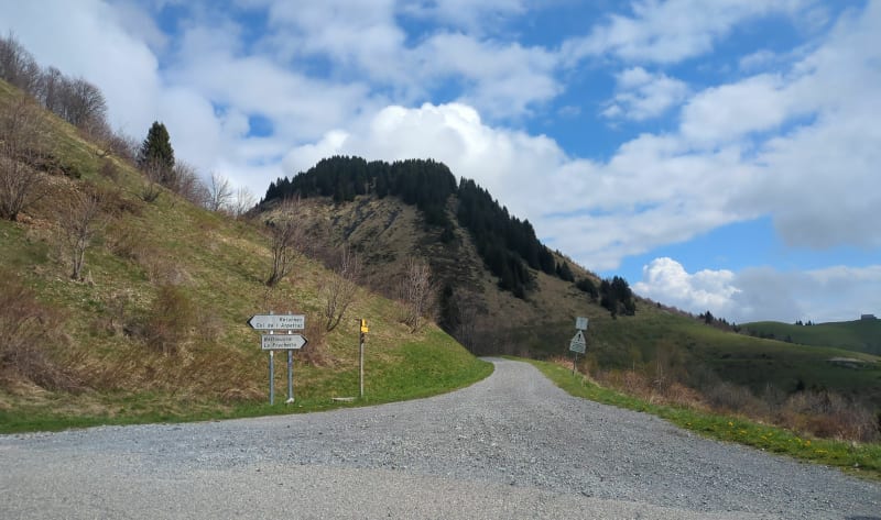 Praz Vechin en boucle, par Bellieuvre - Ugine