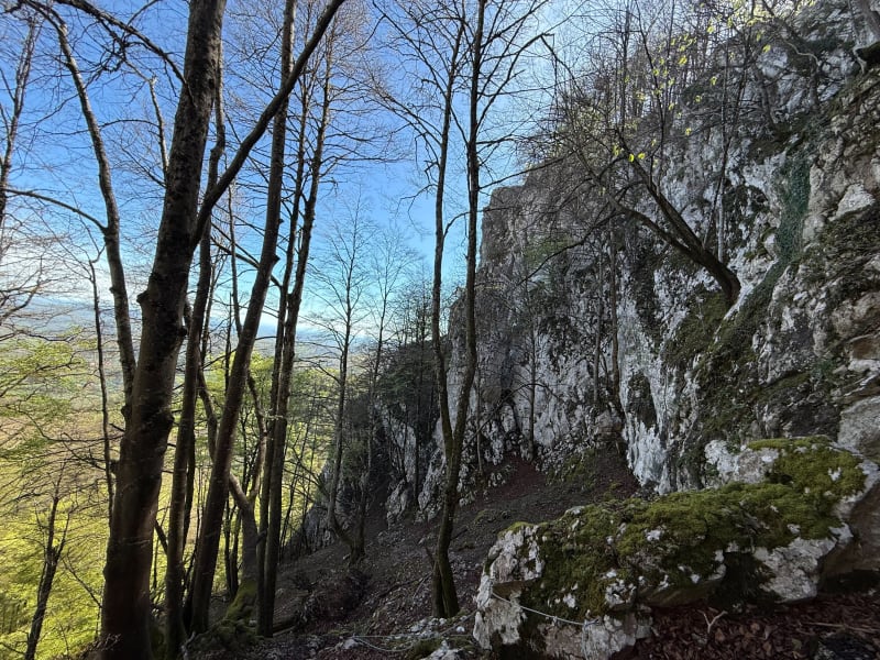 Sentier des falaises - Eycheil