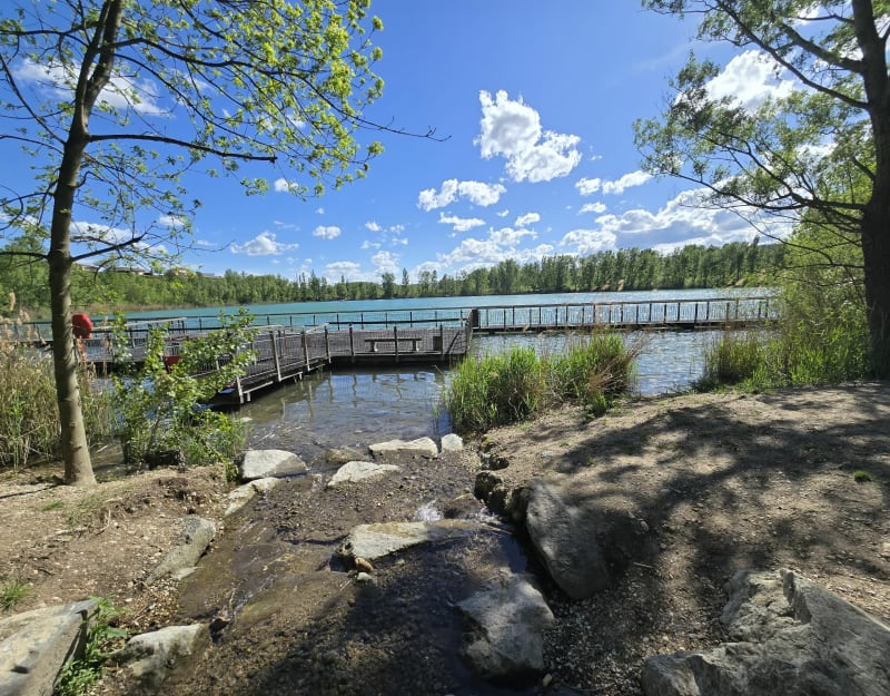 Tour du Plan d’eau les Blaches - Saint-Maurice-l'Exil