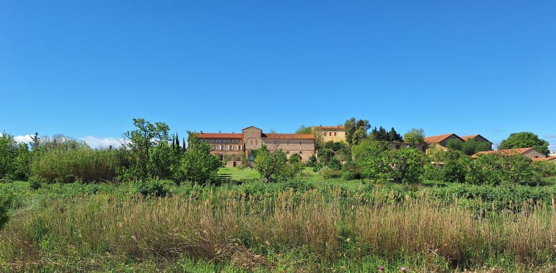 Saint-Cyprien depuis Pollestres - Pollestres