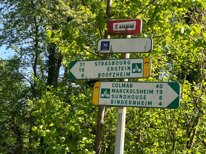 Boucle ERSTEIN Marckolsheim - Erstein