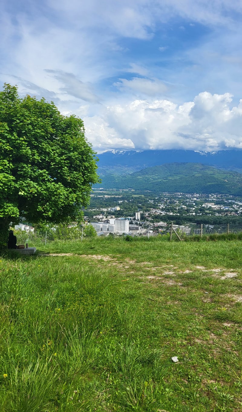 La Bastille depuis La Tronche - La Tronche