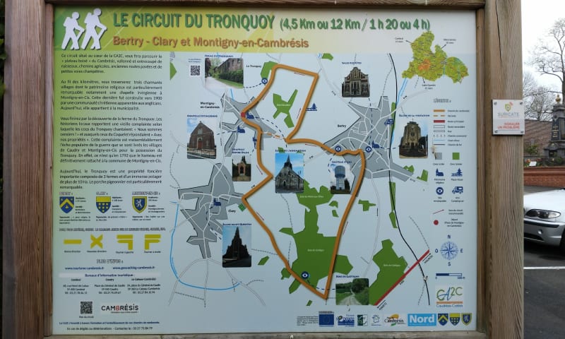 Petite boucle de Montigny et le verger du Tronquoy - Montigny-en-Cambrésis