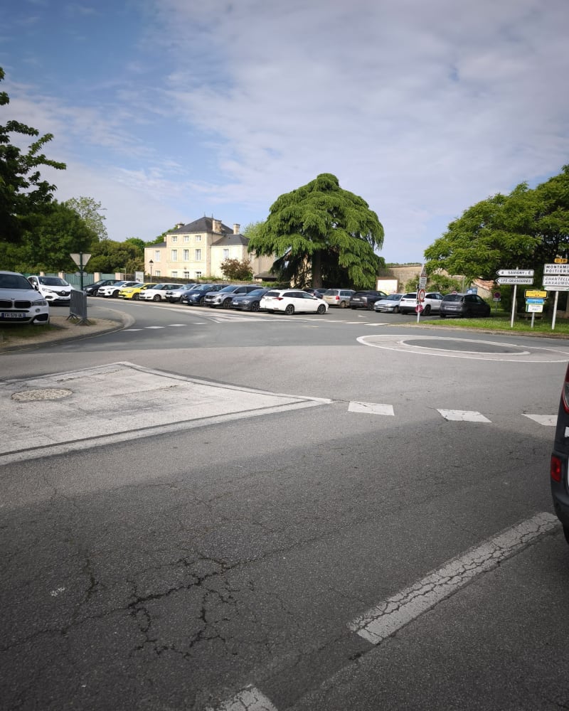 Boucle Sèvres-Anxaumont départ Mairie - Sèvres-Anxaumont