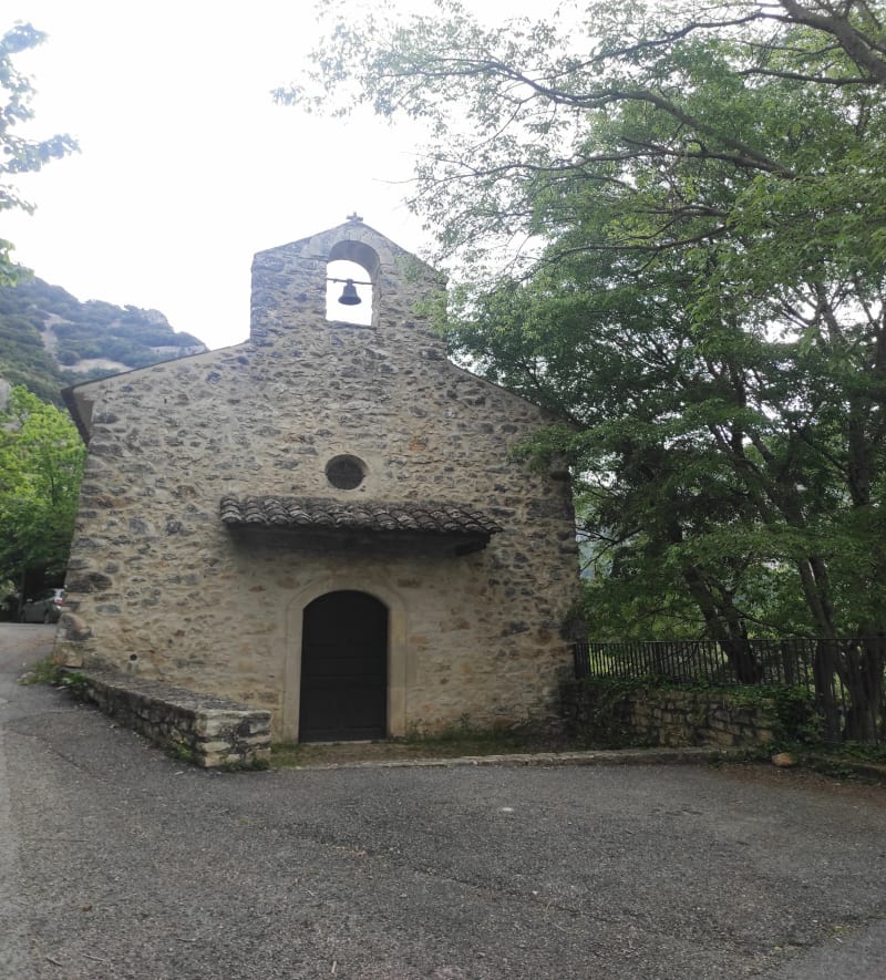 Chames et Patroux par le ruisseau du Tiourre - Vallon-Pont-d'Arc