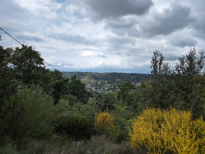 Petit trail à Gréoux-les-Bains, par Cote des Broues - Gréoux-les-Bains