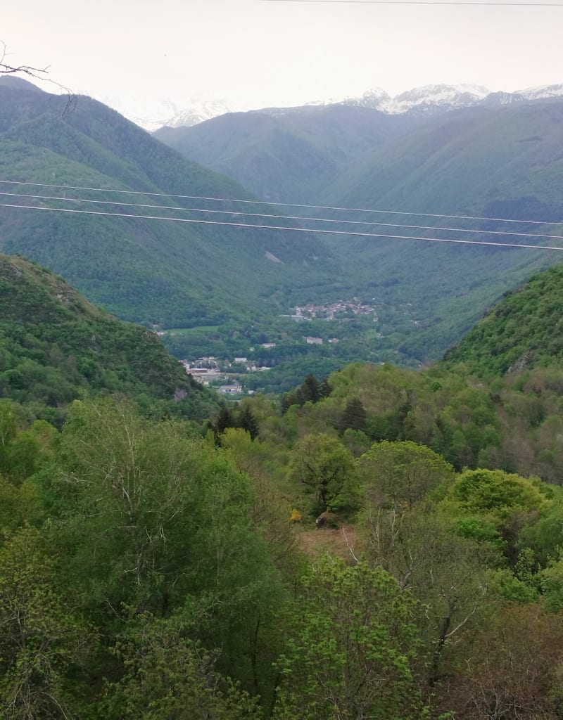Les Cabanes et descente du pic Duan - Les Cabannes