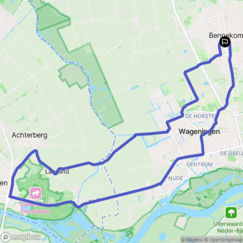 Fietstocht in Bennekom, Gelderland - Bennekom