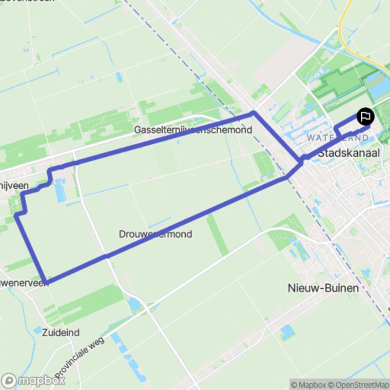 Fietstocht in Stadskanaal, Groningen - Stadskanaal