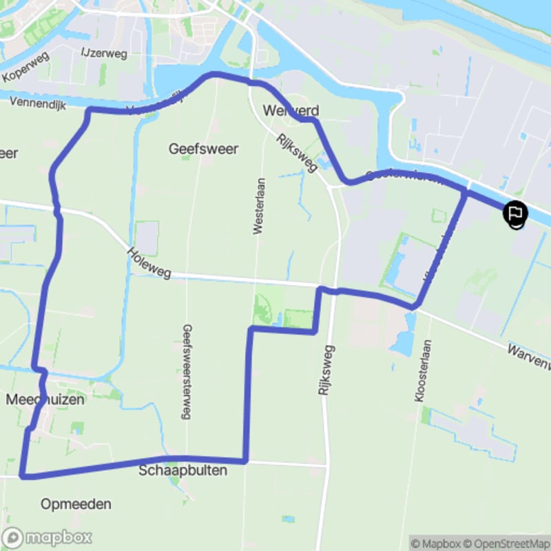 Fietstocht rond Farmsum, Groningen - Farmsum