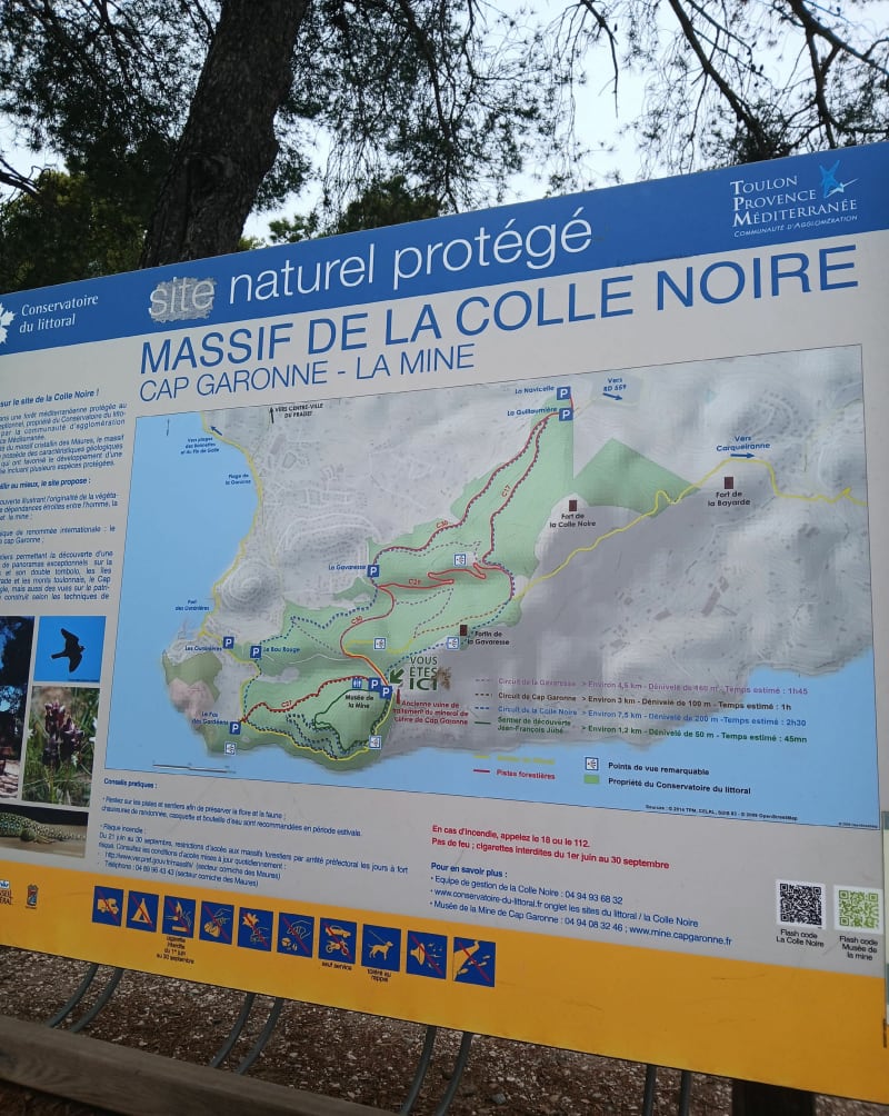 Boucle de la Mine du Cap Garonne - Le Pradet