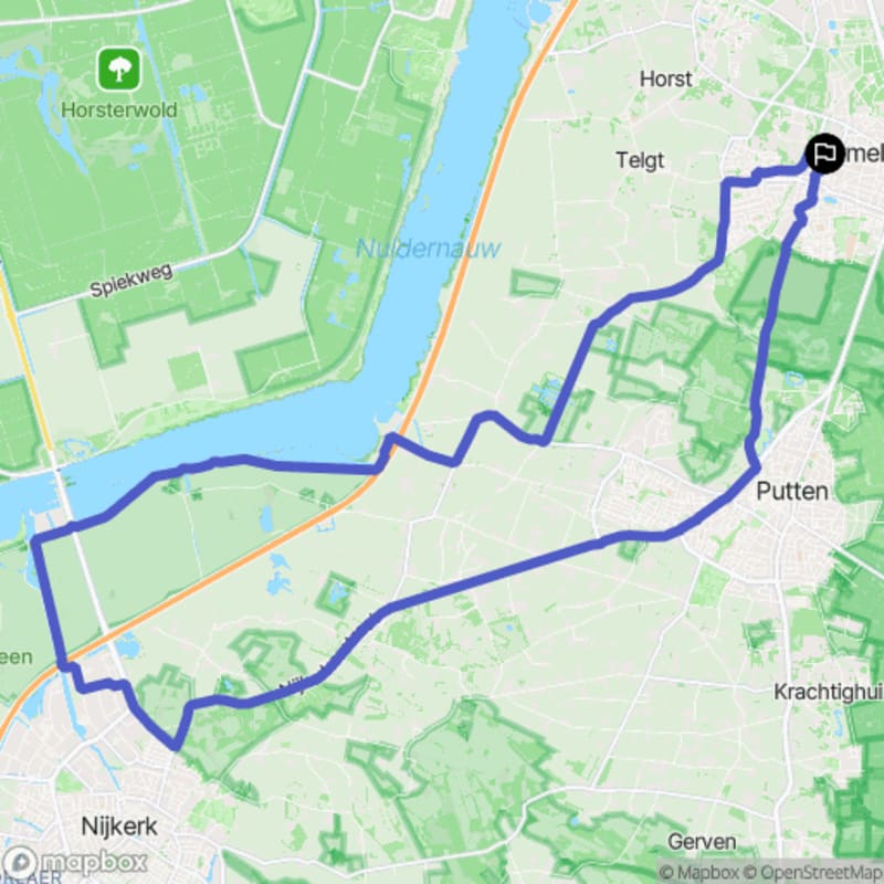 Fietstocht rond Ermelo, Gelderland - Ermelo