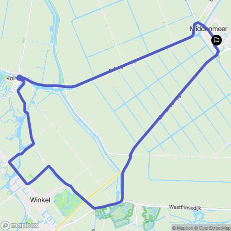 Fietstocht rond Middenmeer - Middenmeer