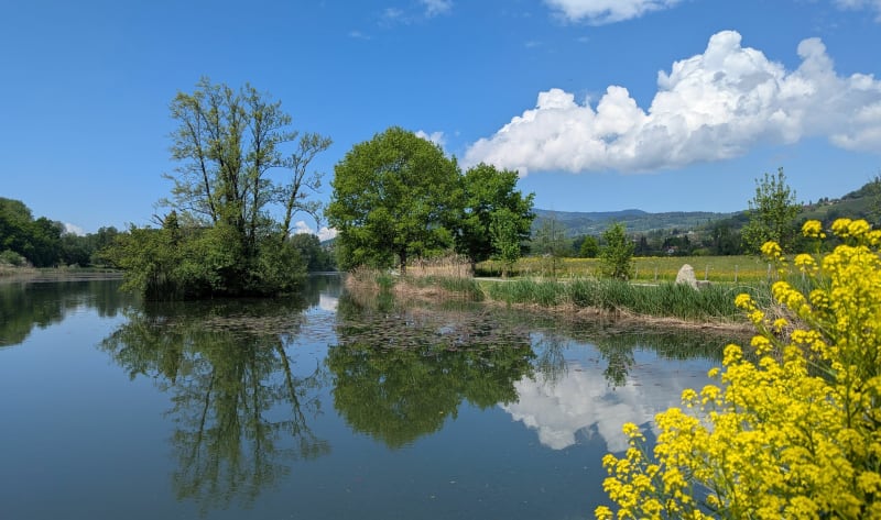 La Pointe des Brasses en boucle depuis le Lac du Môle - Ville-en-Sallaz