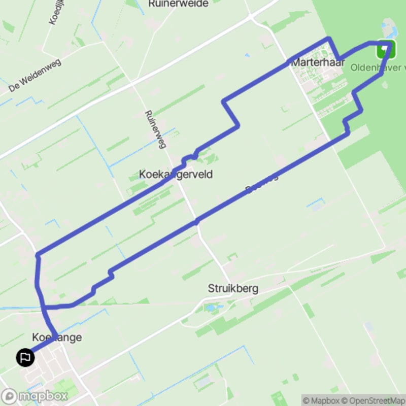 Wandelen in Koekange, Drenthe - Koekange