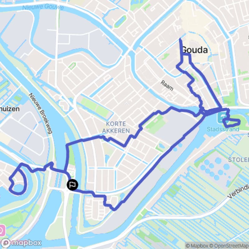 Wandelen Gouda, Zuid-Holland: Erfgoed en natuur - Gouda